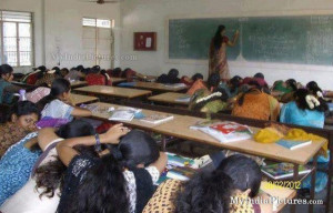 Indian Girls College School Class Room and Sleeping Student Funny