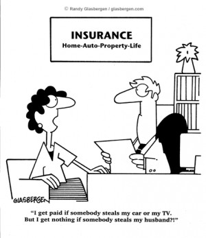 Insurance Cartoons, property insurance, car insurance, auto insurance ...