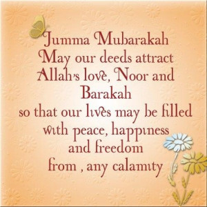 Jumuah Mubarak Happy Friday Quotes