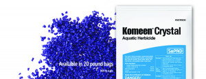 Komeen® Crystal is a 17.5% granular chelated copper herbicide.***DUE ...