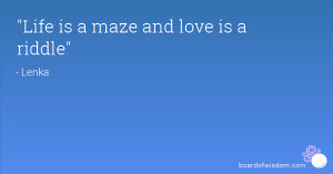 Related Pictures the maze of love and friendship a site specific ...