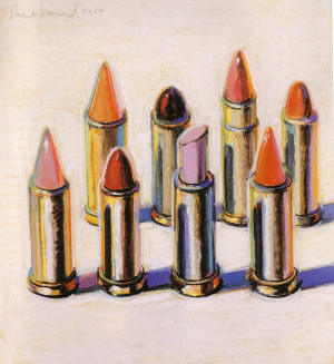 Wayne Thiebaud – Lipstick – 1964
