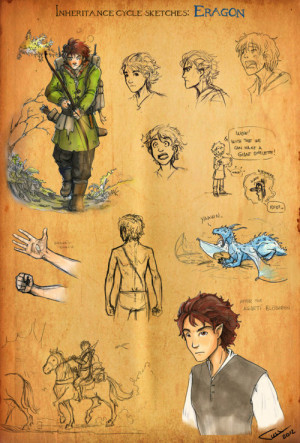 the-legend-of-eragon:Inheritance Cycle Sketches: Eragon by Ticcy.