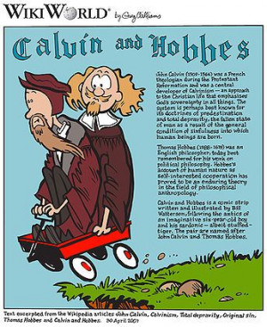 CALVIN AND HOBBES QUOTES — Wikiquote collection of quotations ...