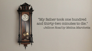 My father took one hundred and thirty-two minutes to die.”
