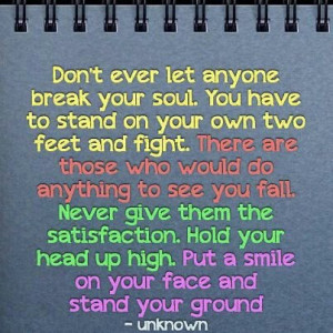 Stand on Your Own Two Feet!