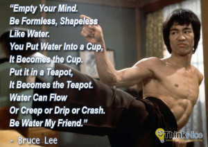 Enjoy the Best Bruce Lee Quotes at ThinkNice.com!