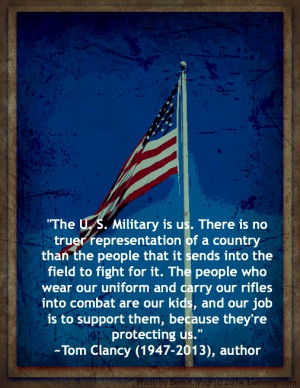 Clancy quote US Military 2014