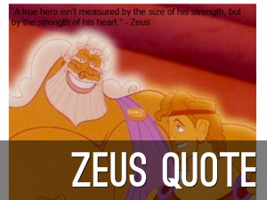 ZEUS QUOTE