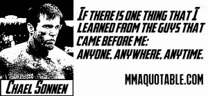 UFC 170: Chael Sonnen was ready to step in and fight Daniel Cormier