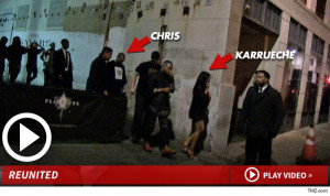 Chris Brown and Karrueche Tran Reunite Just In Time For Christmas