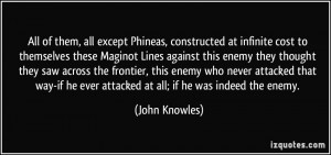 More John Knowles Quotes