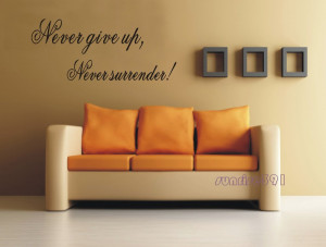 024-Black-Never-Give-Up-Quote-Wall-Stickers-Vinyl-Home-Decor-Art ...