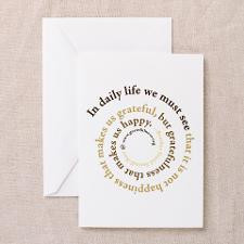 Spiral Quote-Earth Tones Greeting Cards (Package o for
