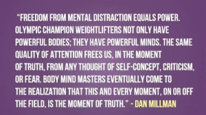Freedom From Mental Distraction