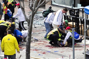 Boston Marathon Explosion Pictures & Video