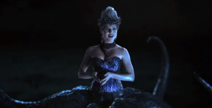 The Evil Queen posing as Ursula.