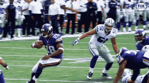 GIF: Adrian Peterson drags Dallas to a touchdown like a beast