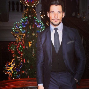 David Gandy has been an admirer of Winston Churchill for many years ...