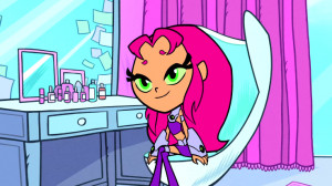 teen titans go starfire and silkie