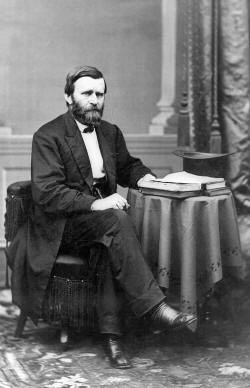 President Grant Seated