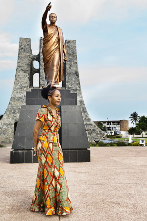 African-Independence-Samia-Nkrumah-daughter-of-Kwame-Nkrumah-w-fathers ...