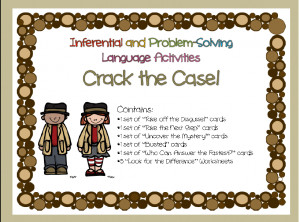 ... , and 5 worksheets to work on making inferences and solving problems