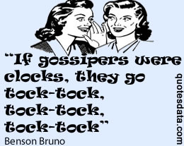 Picture Quotes About Gossip