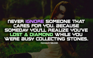 Life Quotes | Lost A Diamond