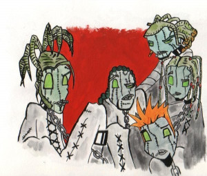 Korn Issues Cover Acrylicsoma