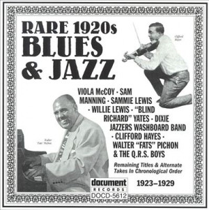 Jazz 1920s Rare 1920's blues and jazz: