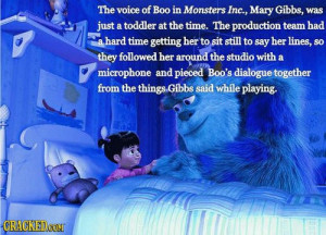 Monsters, Inc. fact