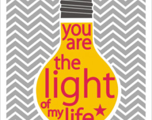 Light Life Quote Printable