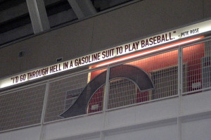 ... : Great American Ball Park - Concourse Quote Band - Pete Rose