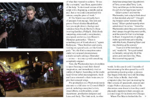 There is something sort of Greek about it. These brothers and