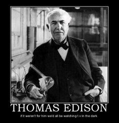 Thomas Edison #invention #science #history More