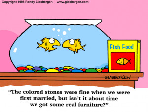 Ics Fish Cartoon Goldfish Roommate Cartoons Funny Quotes