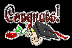 Graduation: Congrats