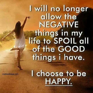 Choosing happiness
