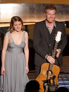 ... Marketa Irglova and Glen Hansard, 2008 Oscar for Best Song speech More
