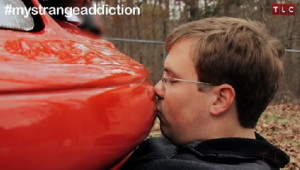 lot of guys love their cars, but one man has found true love in his ...