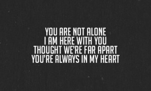 You Are Not Alone Quotes Tumblr Tags you are not alone michael