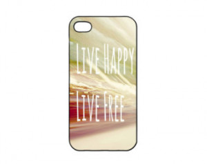 ... happy live free inspiration uplifting quotes hipster bright girly