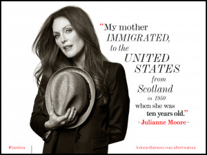 ... stars don “iconic” fedoras to advocate for immigration reform