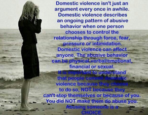 Domestic Violence Survivors... Stay strong...