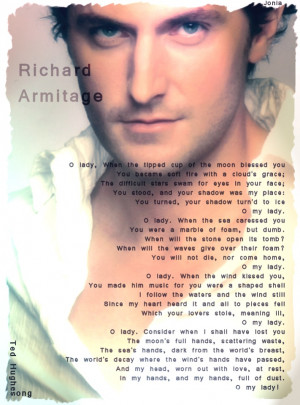 Ted Hughes and read by Richard Armitage. I have a board on Ted Hughes ...