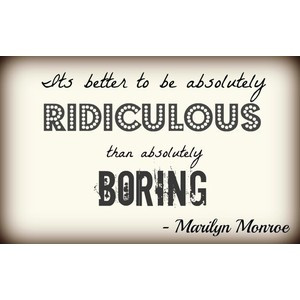 celebrity, marilyn monroe, sayings, quotes, about boring