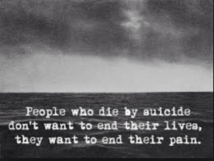 , die, end, girl, grey, life, lives, ocean, pain, people, quote ...