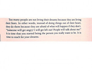 Don't live in fear.. #quote #inspiration