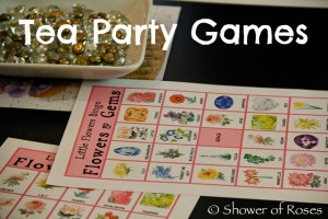 Little Flowers Girls' Club Tea Party Games
